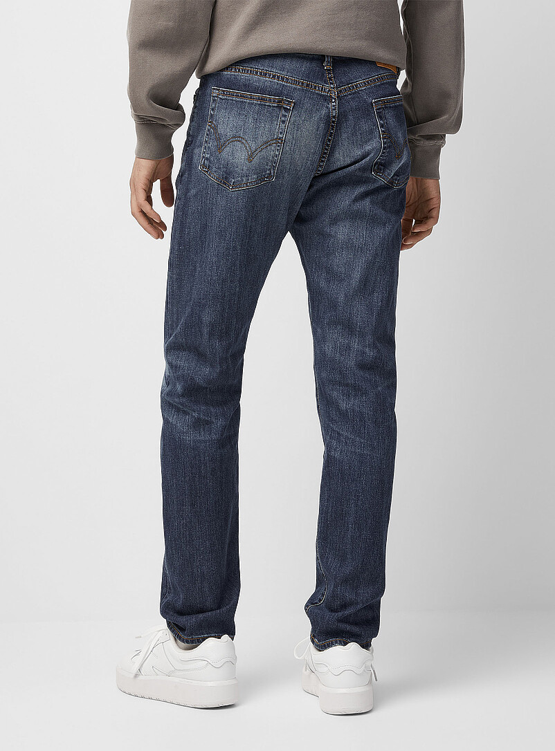 Medium-blue Aomori jean Tapered fit product image 3