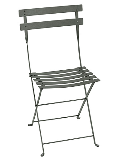 Bistro metal chairs Set of 2