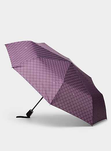 Printed compact umbrella