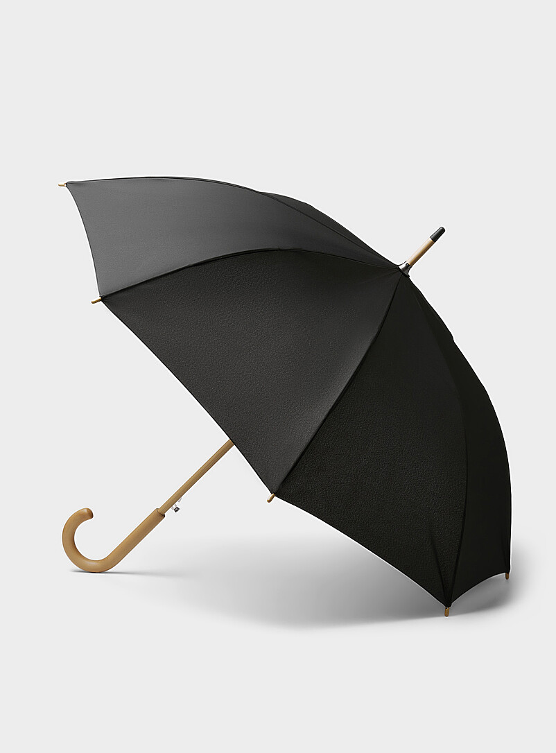 Solid recycled polyester umbrella product image (primary)