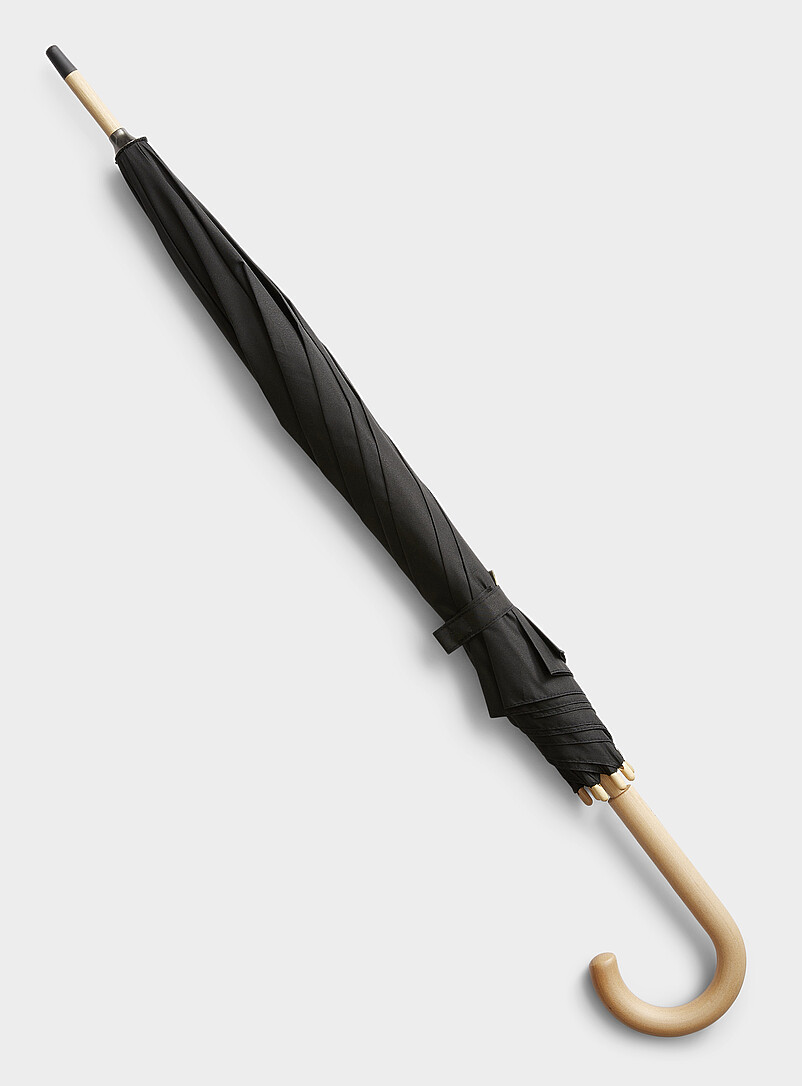 Solid recycled polyester umbrella product image 2