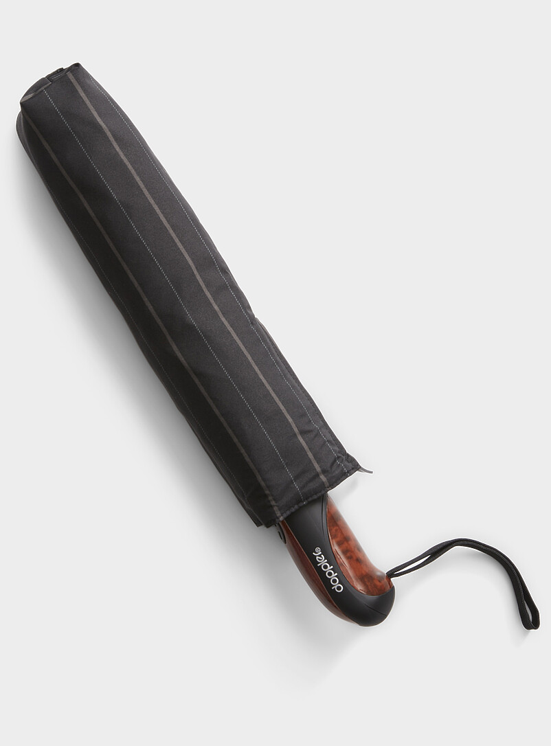 Striped ergonomic umbrella product image 2
