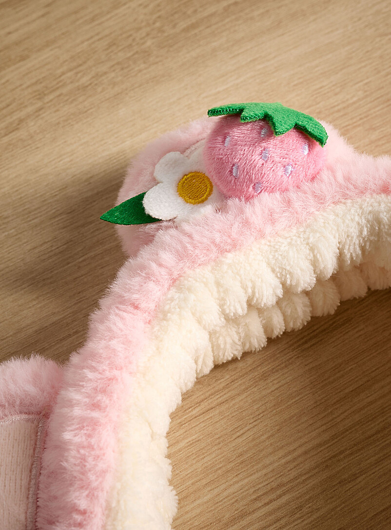 Spring bear plush headband product image 2