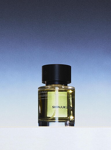 Le parfum Shinjuku Mood  <b>Cypr&egrave;s, th&eacute; et su&egrave;de</b>