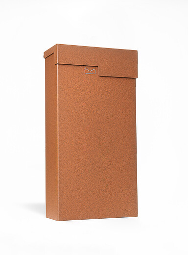 Colourful vertical Urban mailbox