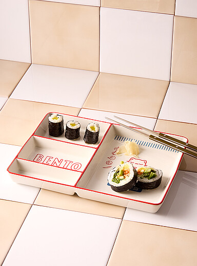 L'assiette bento chat kawaii