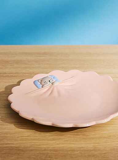 La petite assiette chaton endormi