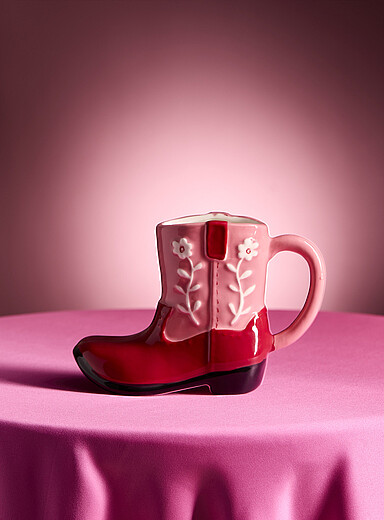 Cowboy boot mug