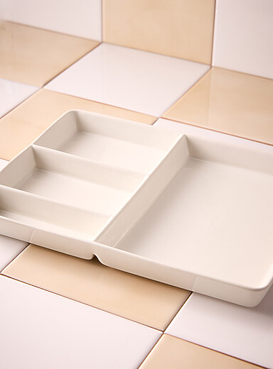 L'assiette bento blanche