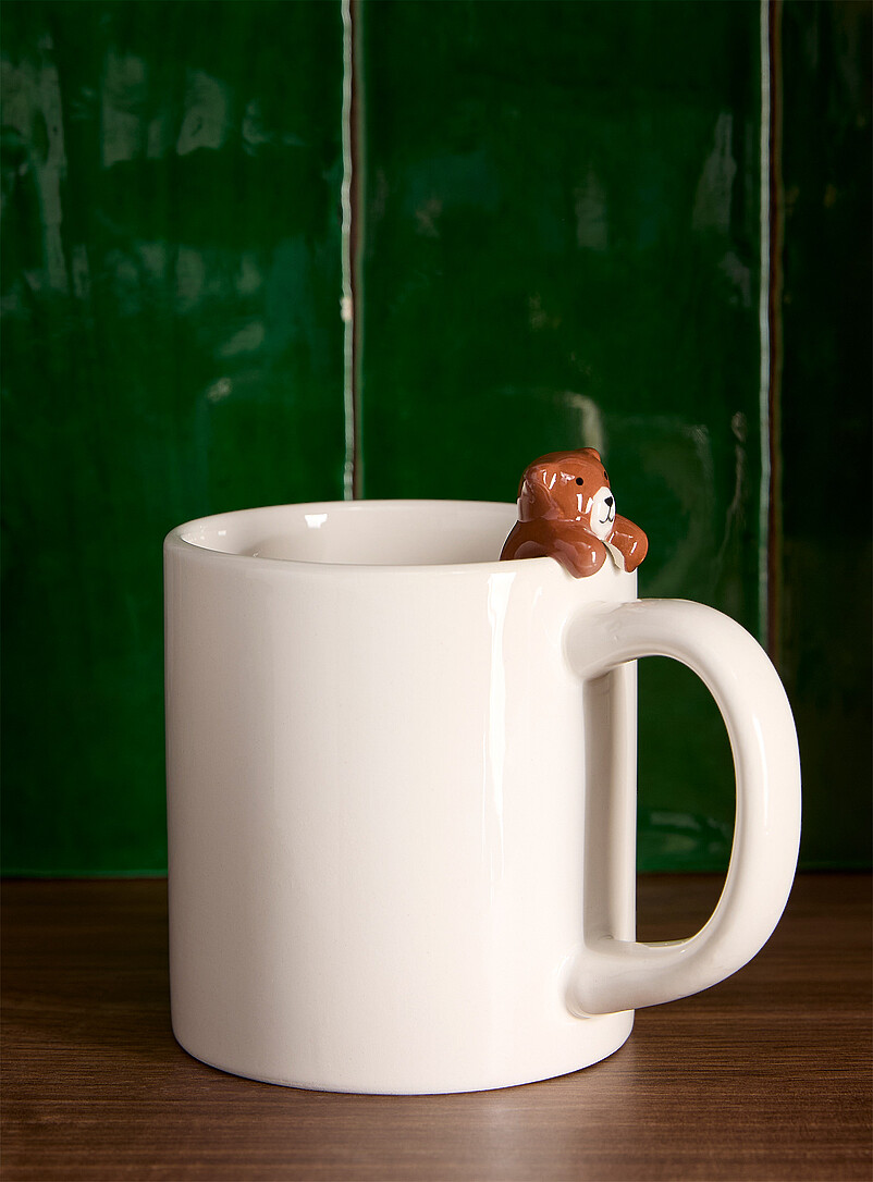 Climbing bear cub mug product image (primary)
