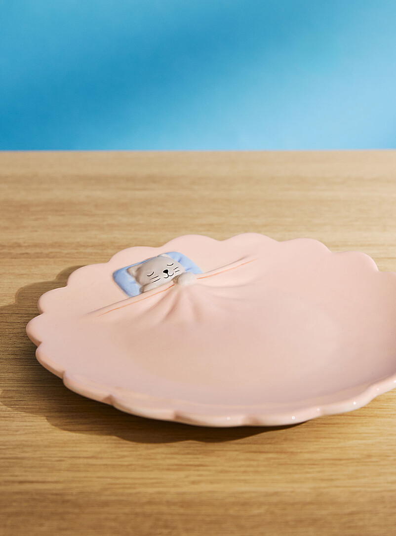 Sleepy Kitten Small Plate