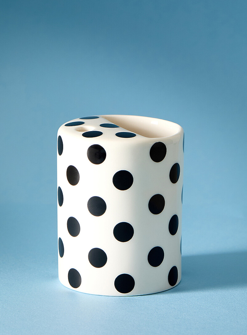 Contrasting polka dots tumbler product image (primary)