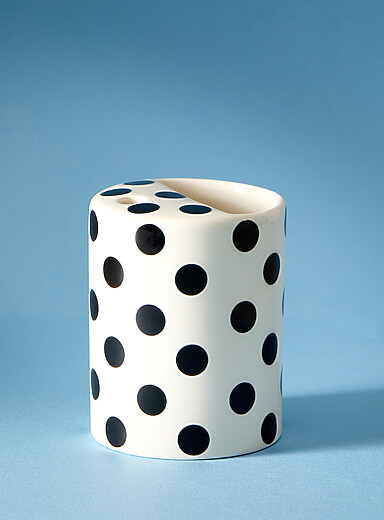 Le gobelet pois contraste