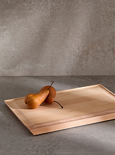 La grande planche &agrave; d&eacute;couper en h&ecirc;tre