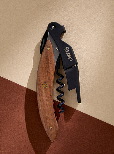 Walnut bottle opener