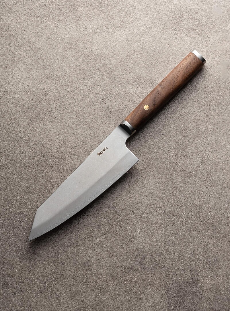 Santoku walnut knife product image (primary)