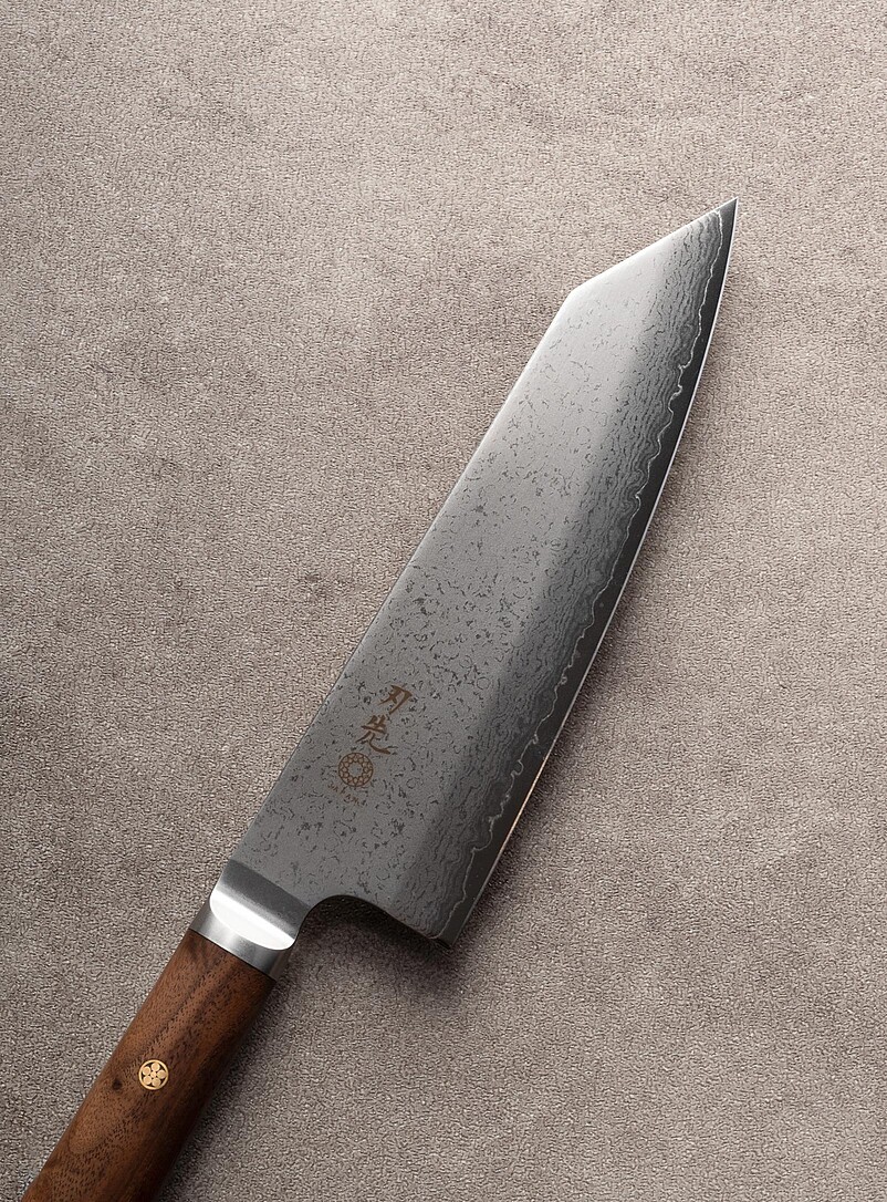 Santoku walnut knife product image 2