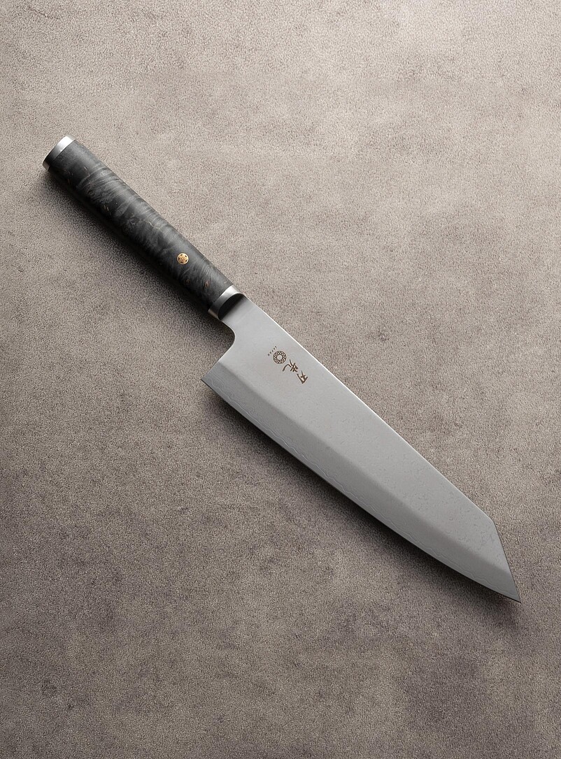 Gyuto maple burl chef's knife product image (primary)
