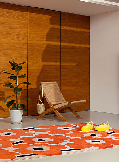 Le tapis pure laine Unikko Voir nos formats offerts