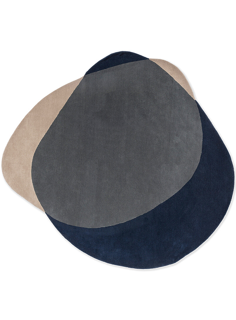 Brink & Campman: Le tapis pure laine Element Arp formes fusionn&eacute;es Voir nos formats offerts Sable