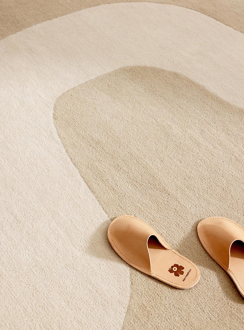 Seireeni wavy stripe pure wool rug See available sizes product image 2