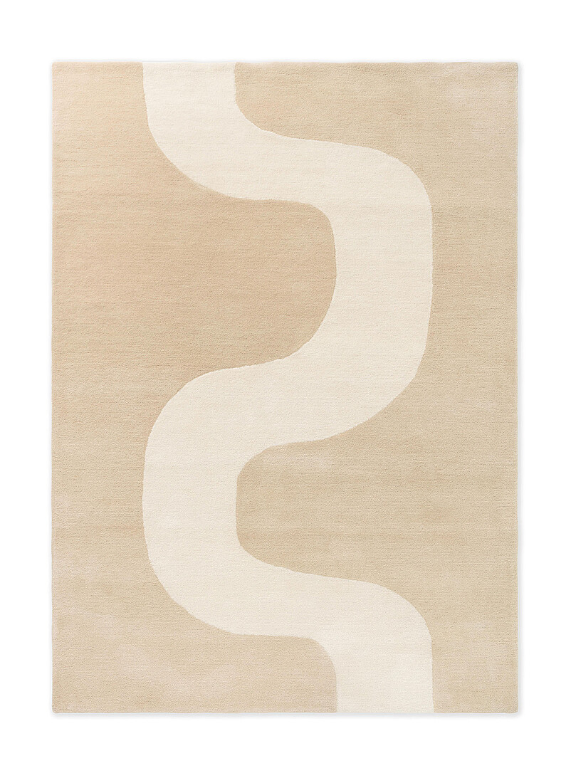 Seireeni wavy stripe pure wool rug See available sizes product image 3
