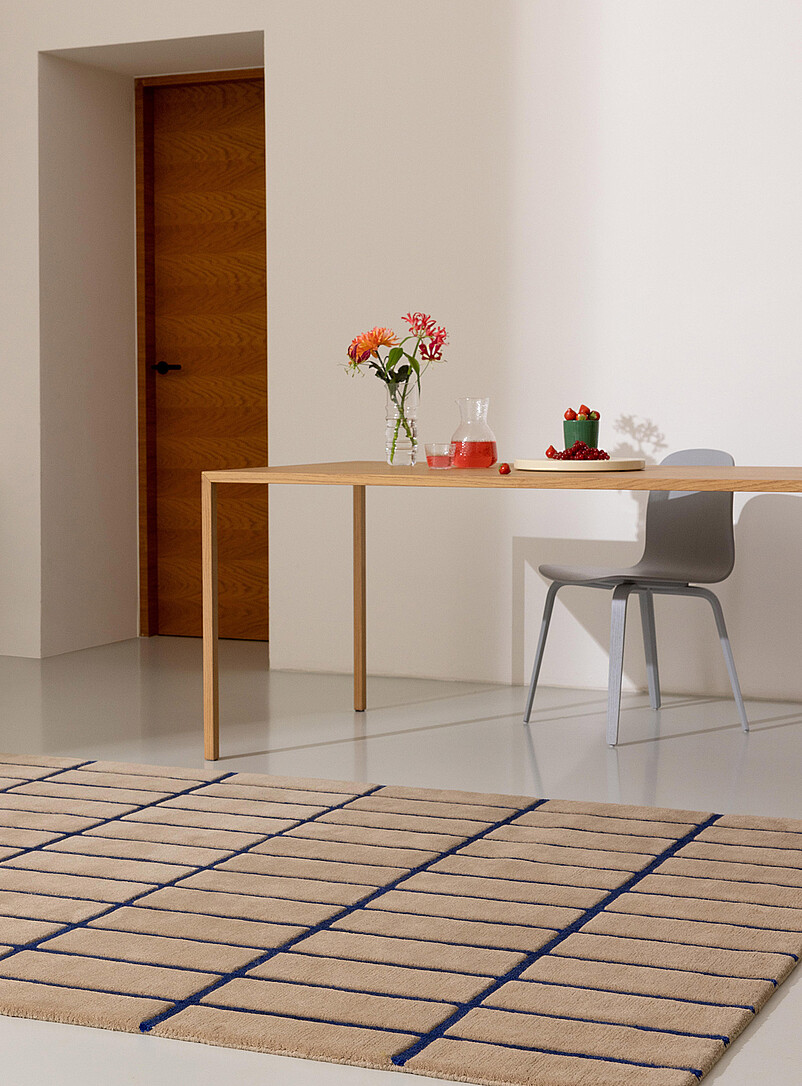 Tiiliskivi brick pattern pure wool rug See available sizes product image (primary)