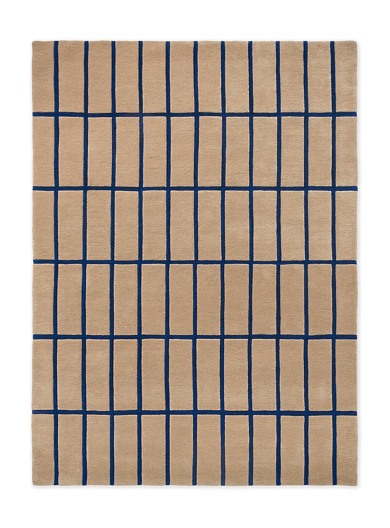 Tiiliskivi brick pattern pure wool rug See available sizes product image 3