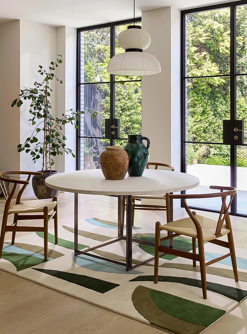 Torillo Modern Geometric Virgin Wool Rug See Available Sizes
