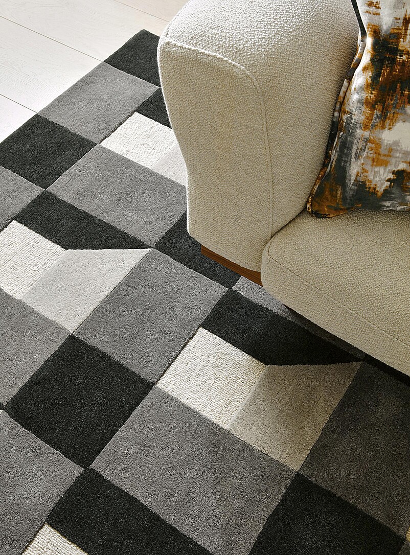3D-Blocks virgin wool rug See available sizes product image 2