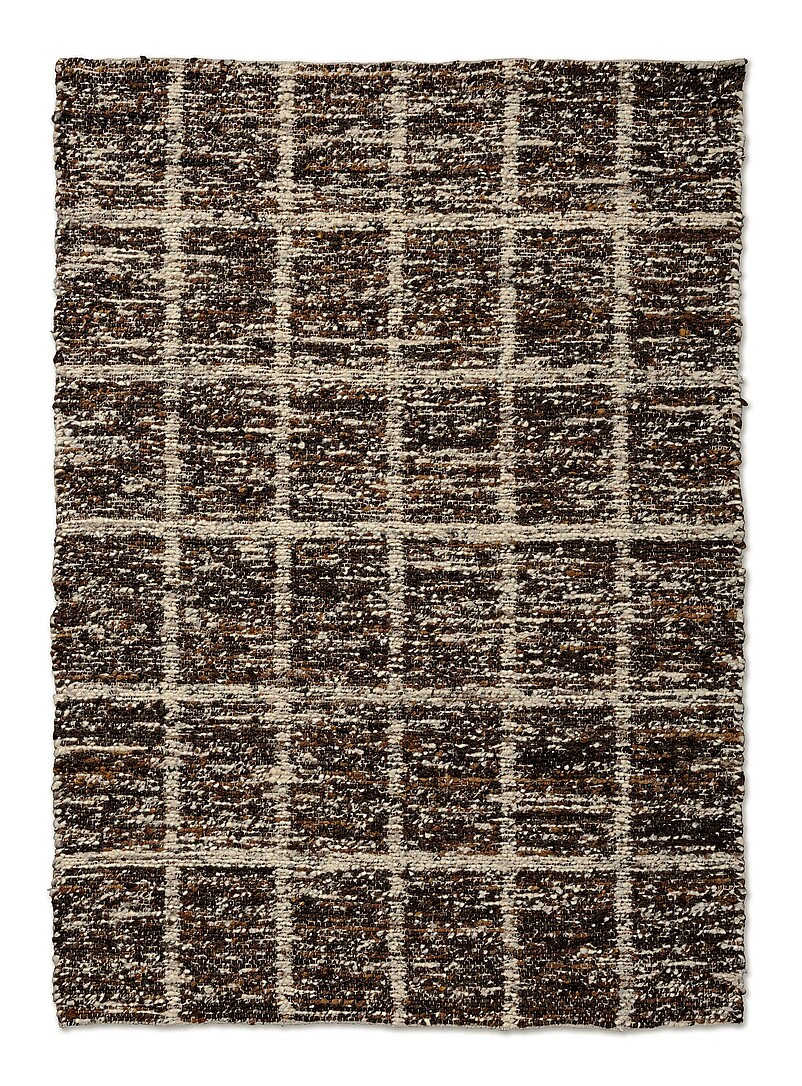 Craft Jack bear brown reversible wool rug See available sizes product image 2