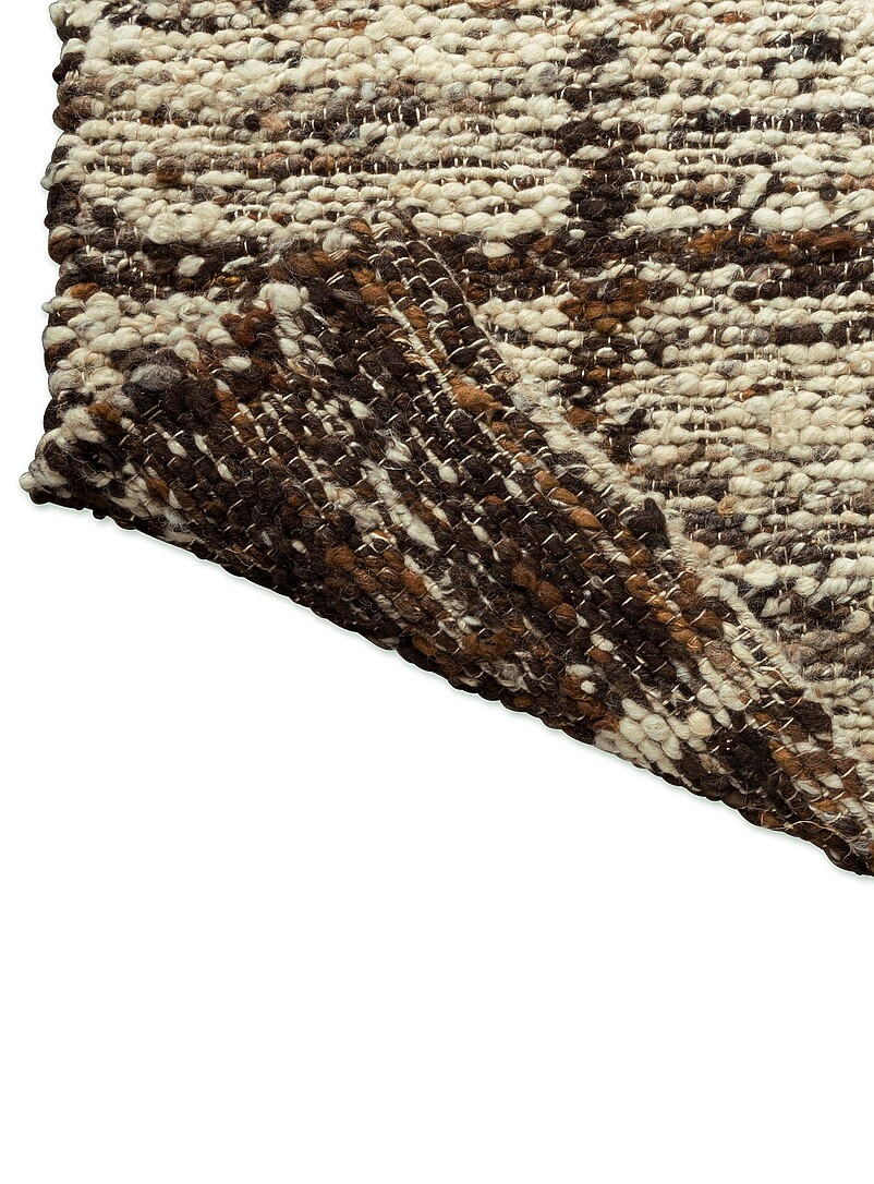 Craft Jack bear brown reversible wool rug See available sizes product image 3
