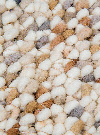 Pebble Light natural tone indoor rug See available sizes product image 4