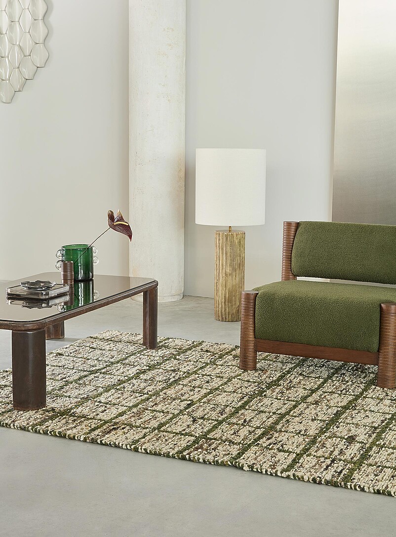 Craft Jack hunter green reversible wool rug See available sizes product image (primary)