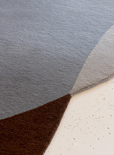 Le tapis pure laine Element Chad formes fusionn&eacute;es Voir nos formats offerts
