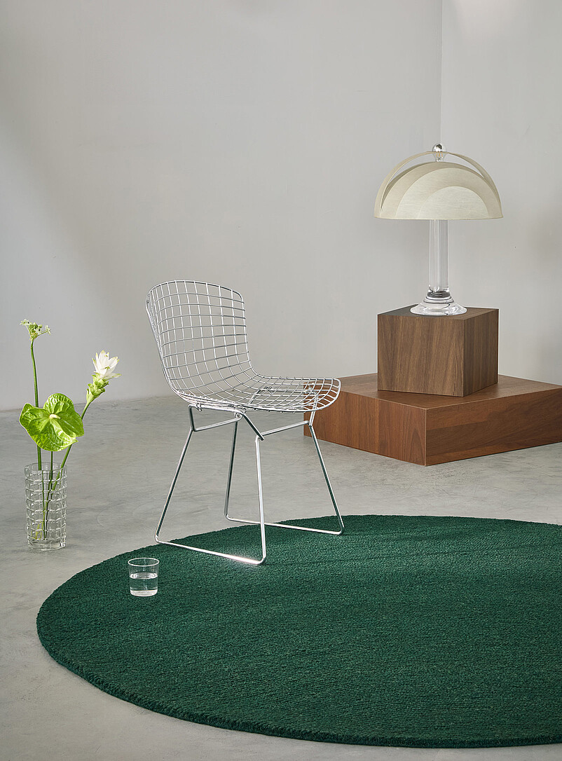Decor round wool rug product image (primary)