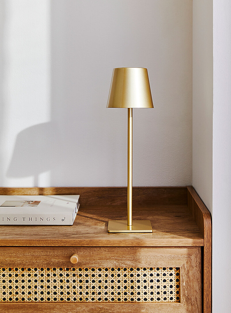 Sleek Rechargeable Touch Table Lamp