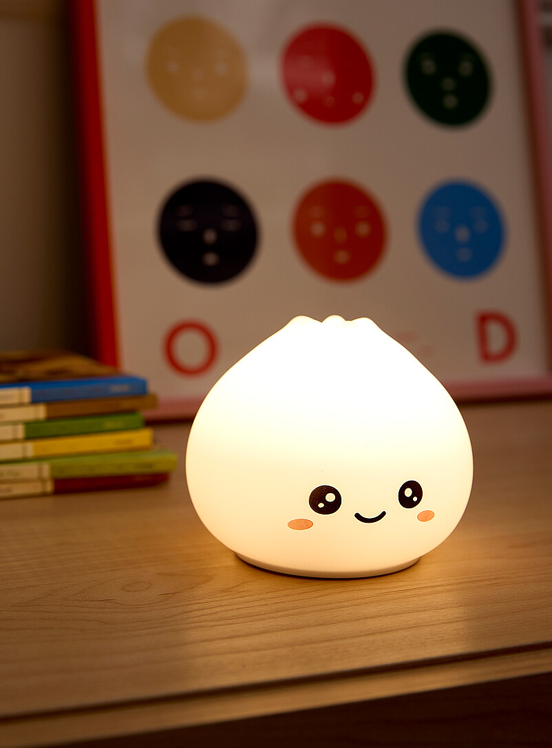 Small dumpling rechargeable touch night light product image (primary)