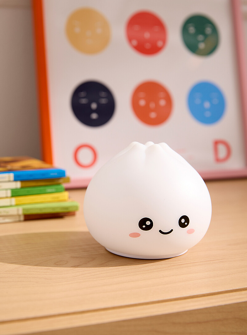 Small dumpling rechargeable touch night light product image 2