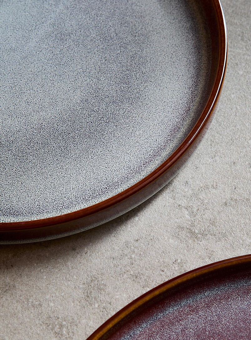 Purple-hued speckles small plate product image 2