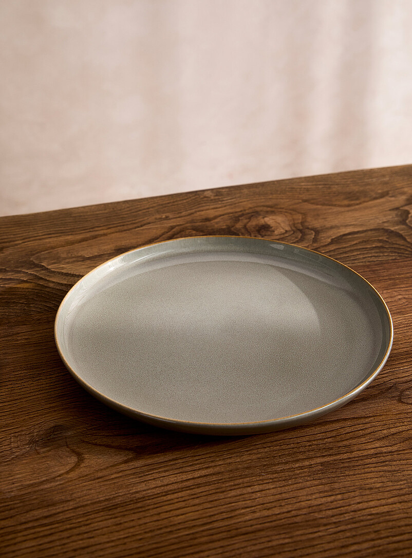 Pastel Speckles Large Plate