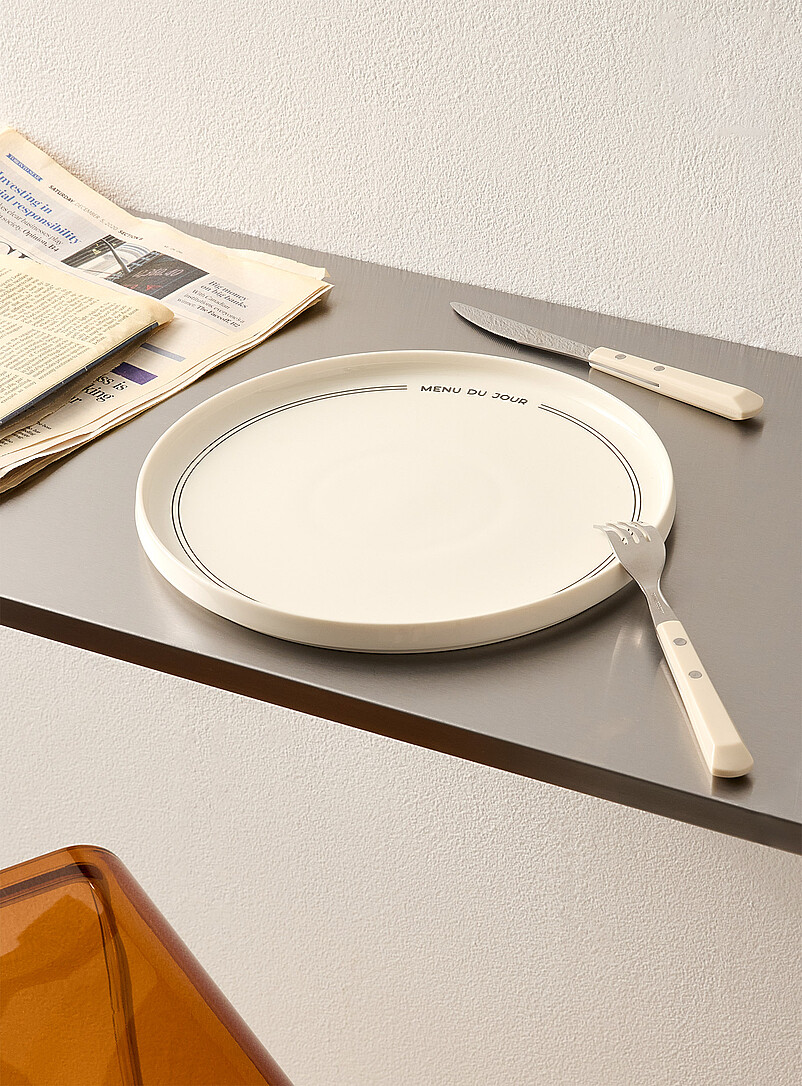 Menu du jour large plate product image 2