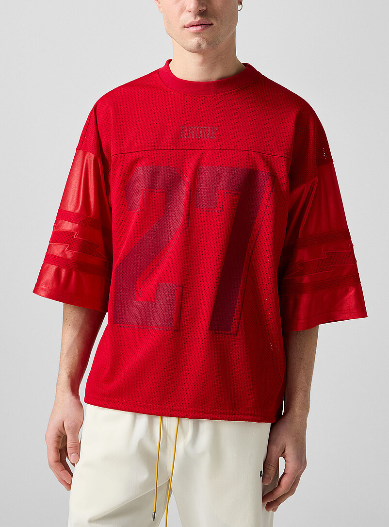 Lightning Bolt Sleeves Football Jersey