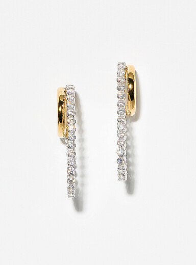 Les boucles d'oreilles Hyperbola