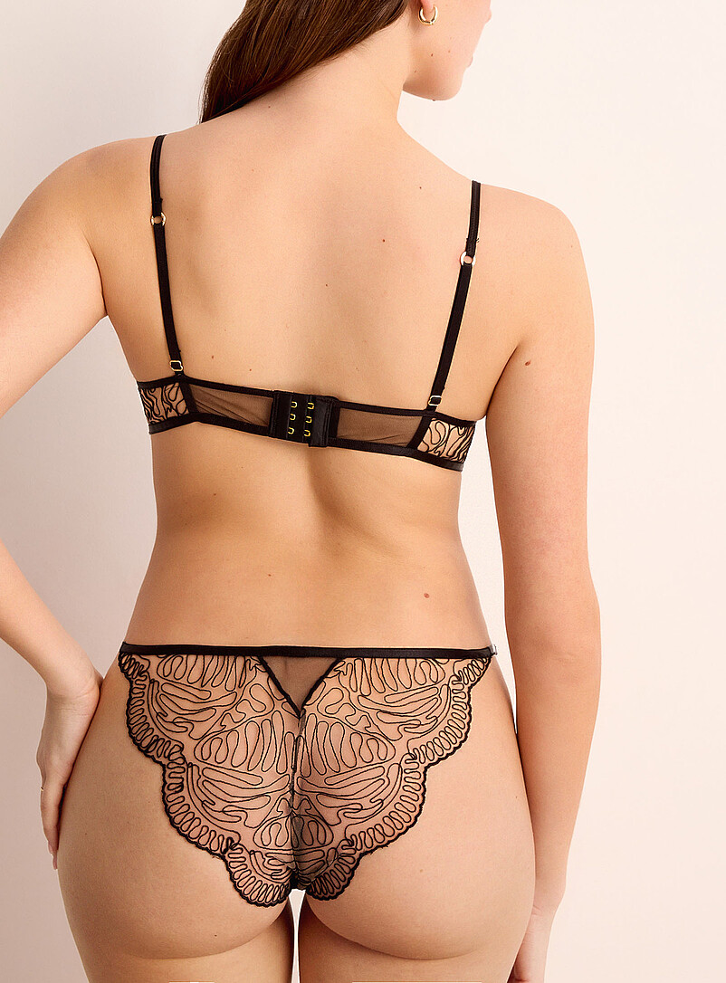 Leliana embroidered cheeky panty Nylon product image 3