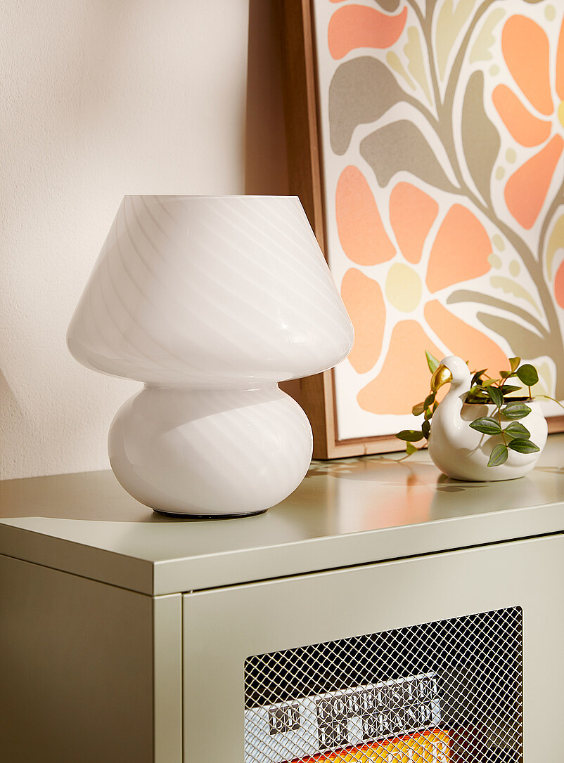 Linterna de vidrio floral Simons Maison