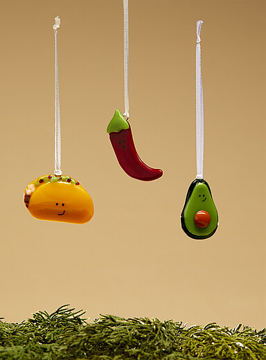 Fiesta! glass ornament set <b>Christmas Collection</b>