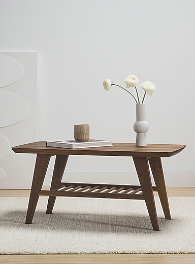 Seyval wood coffee table
