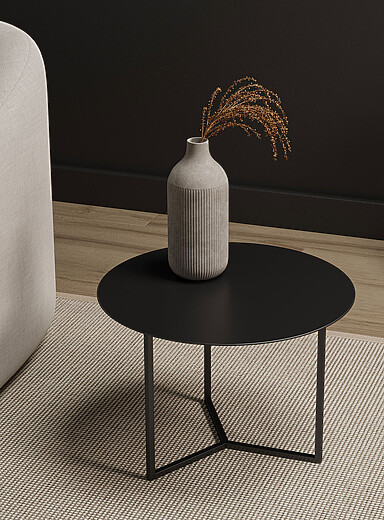 Baco I steel side table