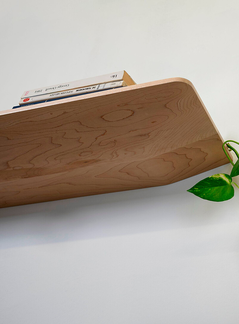Floating oak shelf | La Fabrique Allwood | | Simons